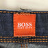 ボスヒューゴボス BOSS HUGO BOSS 革パッチ ジップコインポケット 5ポケット ボタンフライ デニム パンツ メンズ