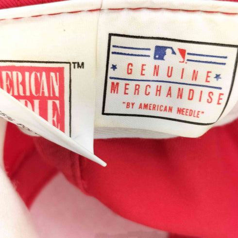 アメリカンニードル American Needle 90S DEADSTOCK ベースボール チーム ロゴ 刺繍 スナップバック 6パネル キャップ メンズ