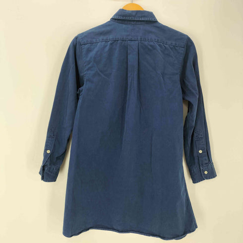ラルフローレン RALPH LAUREN 90S BLAKE ブレイク ボニー刺繍 コットン オックスフォード L/S ボタンダウン シャツ ビックサイズ メンズ import:XL