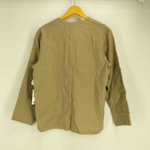 アーペーセー A.P.C. リネン混 ノーカラージャケット レディース FR:36