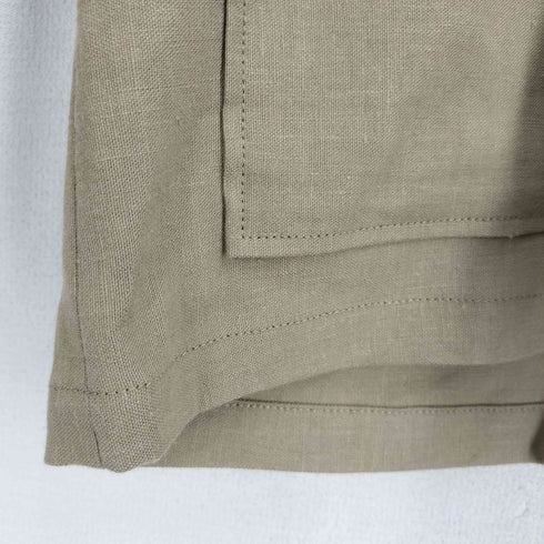 アーペーセー A.P.C. リネン混 ノーカラージャケット レディース FR:36