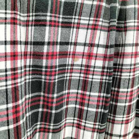 ラルフローレン RALPH LAUREN 90S BLAKE ブレイク ボニー刺繍 インド綿 コットン マドラスチェック フランネル L/S ボタンダウン シャツ ビックサイズ メンズ XXL
