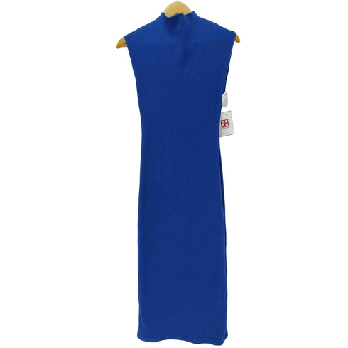 ザラ ZARA ソフトストレッチ ロング ニット ノースリーブ ワンピース レディース import:S