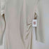 ザラ ZARA Crepe side ruched midi dress クレープ サイド ラッシュ ミディ ドレス ワンピース レディース import:S
