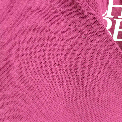 ヘインズ Hanes 80-90s USA製 フロントプリントラグランスリーブスウェット メンズ XL