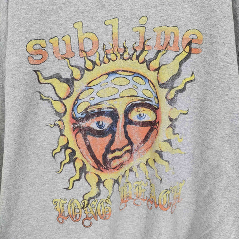 sublime フロントプリントクルーネックスウェット メンズ L/XL