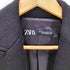 ザラ ZARA ツイード チェスター ロング コート レディース import:XS