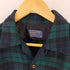 ペンドルトン PENDLETON 60s ブラックウォッチ チェック ウール 開襟 オープンカラーシャツ ボードシャツ メンズ import:M