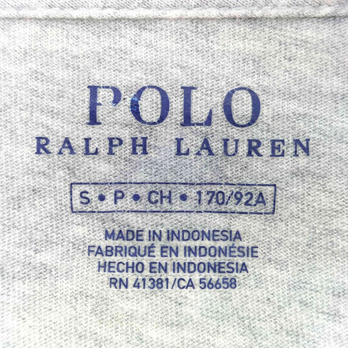 ポロバイラルフローレン Polo by RALPH LAUREN ポニー刺繍 クルーネック Tシャツ メンズ import:S
