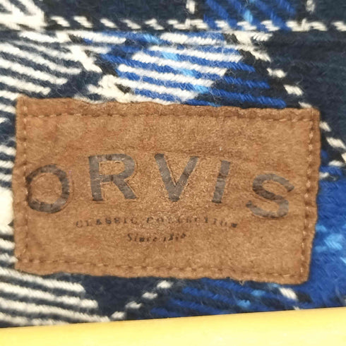 オービス ORVIS ヘビーネルシャツ メンズ import:M