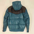 JERONIMO 1829 インディアン レザーワッペン フェザー ダウンジャケット Y2K メンズ import:L