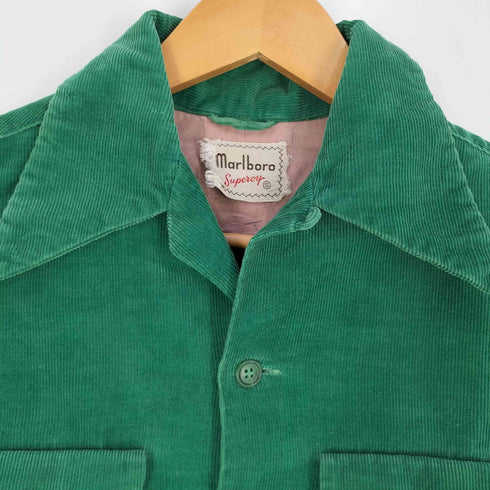マルボロ Marlboro 40S コーデュロイ オープンカラーシャツ メンズ import:S