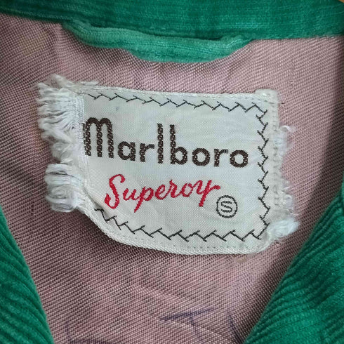 マルボロ Marlboro 40S コーデュロイ オープンカラーシャツ メンズ import:S