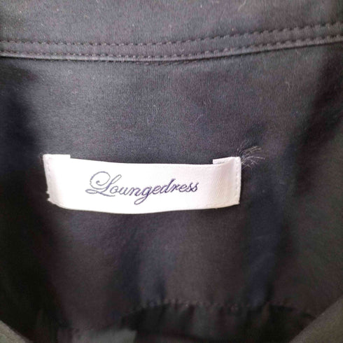 ラウンジドレス Loungedress 金ボタンシャツ レディース  F