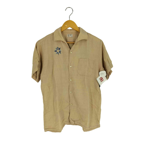 タウンクラフト TOWNCRAFT 60S カスリ シャークカラー レーヨンシャツ メンズ import:M