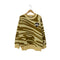 ナインティナインティ 9090 Tiger-pattern Knit トラ柄 ニット メンズ import:XL