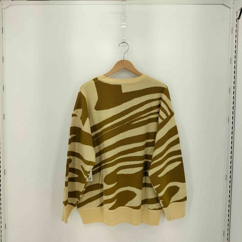ナインティナインティ 9090 Tiger-pattern Knit トラ柄 ニット メンズ import:XL
