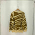 ナインティナインティ 9090 Tiger-pattern Knit トラ柄 ニット メンズ import:XL