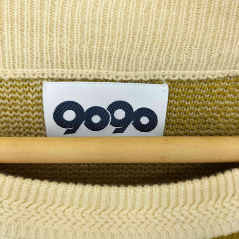 ナインティナインティ 9090 Tiger-pattern Knit トラ柄 ニット メンズ import:XL