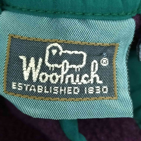 ウールリッチ WOOLRICH 80S USA製 スナップT クロップドフリースプルオーバー レディース import:L