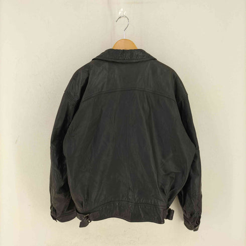 METROPOL LEATHER レザー ライダースジャケット メンズ JPN:46