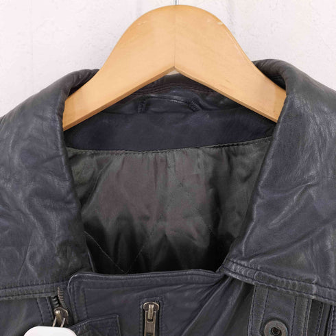METROPOL LEATHER レザー ライダースジャケット メンズ JPN:46