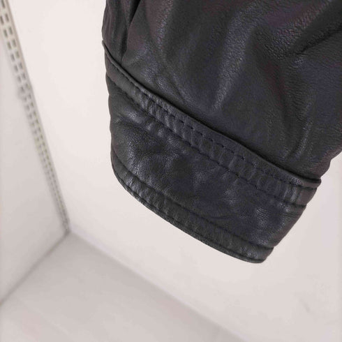 METROPOL LEATHER レザー ライダースジャケット メンズ JPN:46