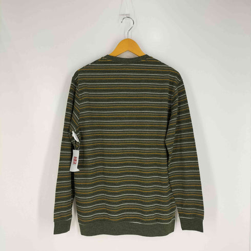 アミアレクサンドルマテュッシ AMI ALEXANDRE MATTIUSSI マルチボーダー クルーネックカットソー メンズ import:L