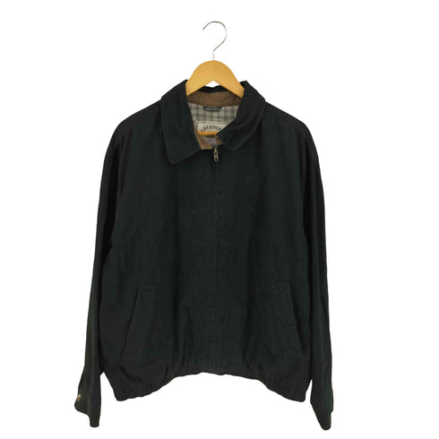 ABERDEEN COLLECTION 裏地チェック コットン ジップアップ ブルゾン メンズ import:L
