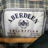 ABERDEEN COLLECTION 裏地チェック コットン ジップアップ ブルゾン メンズ import:L