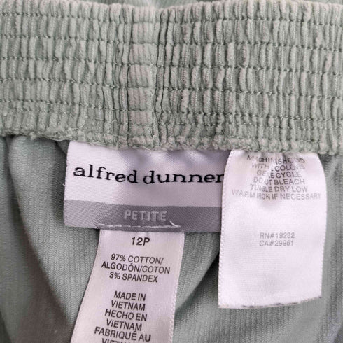 アルフレッドダナー ALFRED DUNNER コーデュロイ イージーパンツ レディース 12P