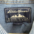 エディーバウアー Eddie Bauer ピンストライプ L/S ワークシャツ メンズ import:XL