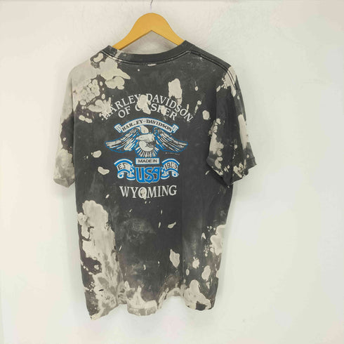 ハーレーダビッドソン HARLEY-DAVIDSON 90S 両面プリントタイダイTシャツ メンズ