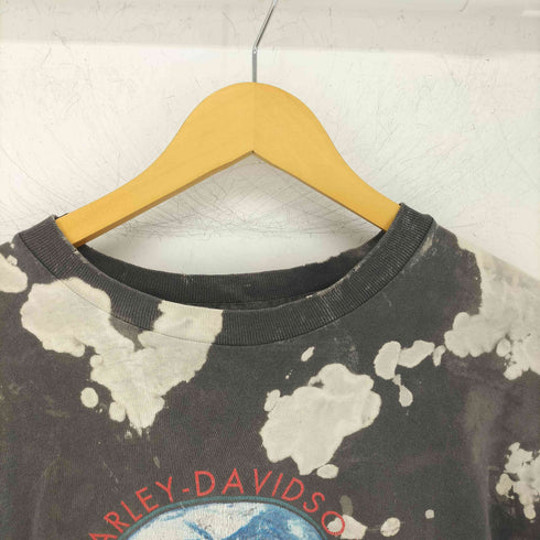 ハーレーダビッドソン HARLEY-DAVIDSON 90S 両面プリントタイダイTシャツ メンズ