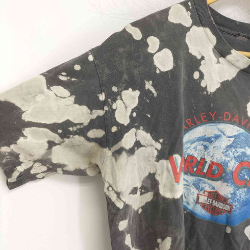 ハーレーダビッドソン HARLEY-DAVIDSON 90S 両面プリントタイダイTシャツ メンズ