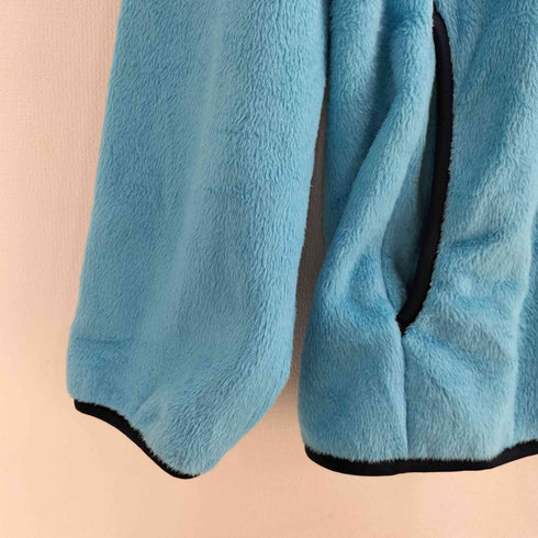 ユニクロ UNIQLO OLD Silky FLEECE パイピング ジップアップパーカー メンズ JPN:XL