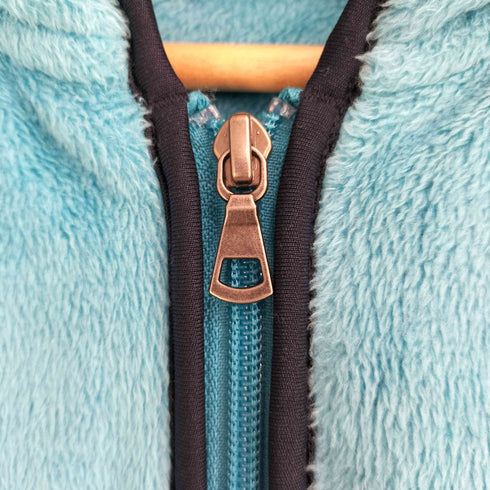 ユニクロ UNIQLO OLD Silky FLEECE パイピング ジップアップパーカー メンズ JPN:XL