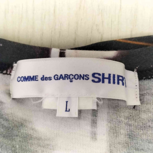 コムデギャルソンシャツ COMME des GARCONS SHIRT グラフィックデザインTシャツ メンズ L