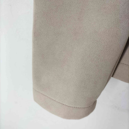 ザラ ZARA ノーカラー フェイクスウェード ジャケット メンズ import:XL