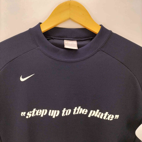 ナイキ NIKE 00S グレータグ スウッシュ 刺繍 トレーニング S/S Tシャツ メンズ import:XL
