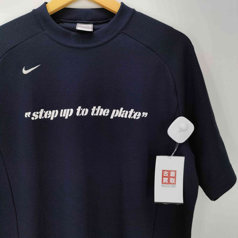 ナイキ NIKE 00S グレータグ スウッシュ 刺繍 トレーニング S/S Tシャツ メンズ import:XL