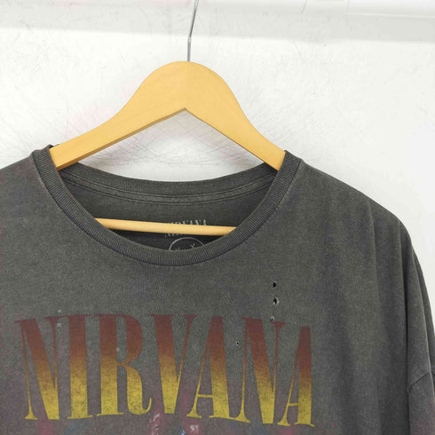 バンドプリントTシャツ メンズ OS