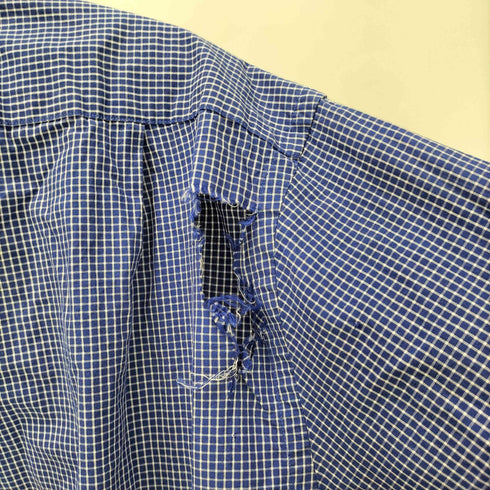 トミーヒルフィガー TOMMY HILFIGER SLIM FIT ギンガムチェック L/S ボタンダウン シャツ ビックサイズ メンズ XXL