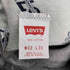 リーバイス Levis 90S USA製 557/558 COWBOYS 先染め ブラックデニム メンズ W32/L31