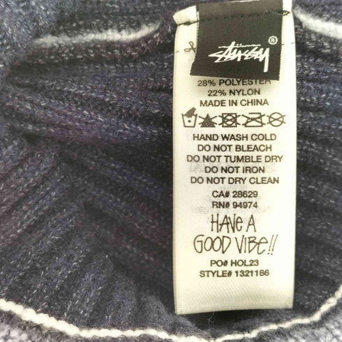ステューシー Stussy CUFF BEANIE WORKGEAR SPRAY メンズ