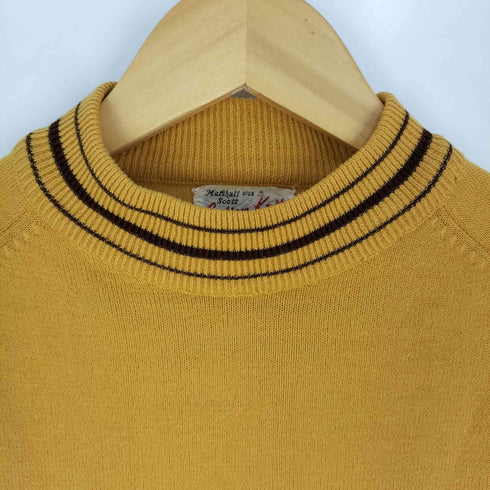 MARSHALL SCOTT ACTION KNIT 60S~70S モックネック ニット メンズ import:M