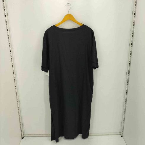 シティショップ CITYSHOP BIO WASH DRESS リネン ボートネック ワンピース レディース