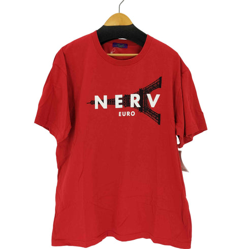 プリントクルーネックTシャツ メンズ