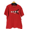 プリントクルーネックTシャツ メンズ