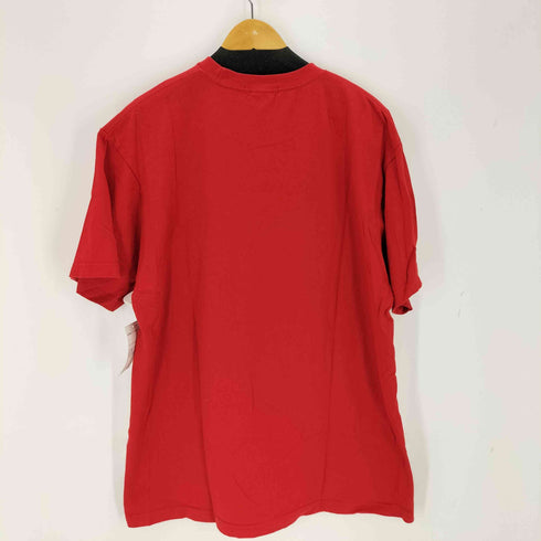 プリントクルーネックTシャツ メンズ